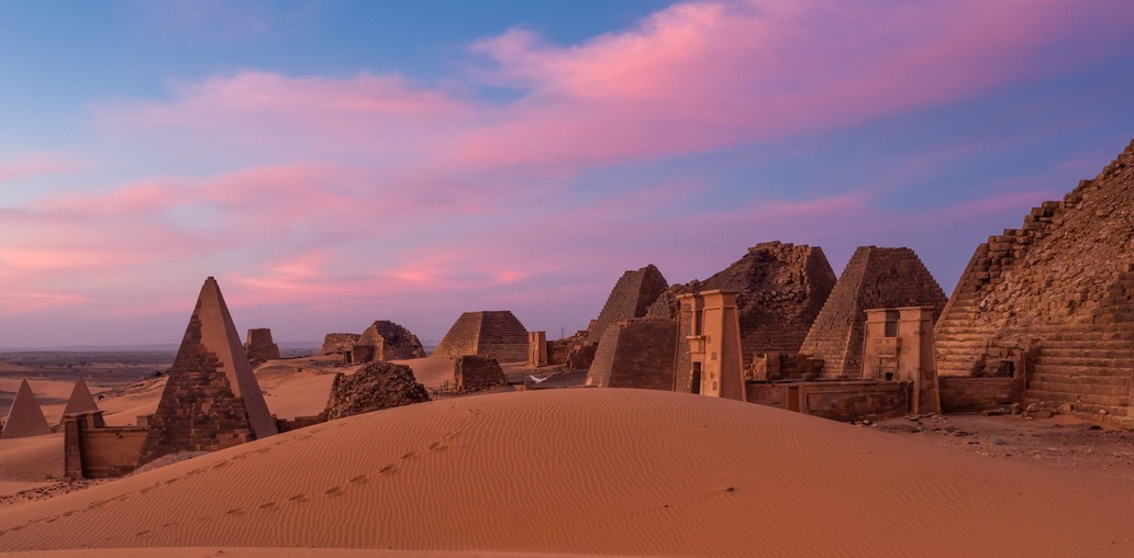 Пирамиды Египта до восхода