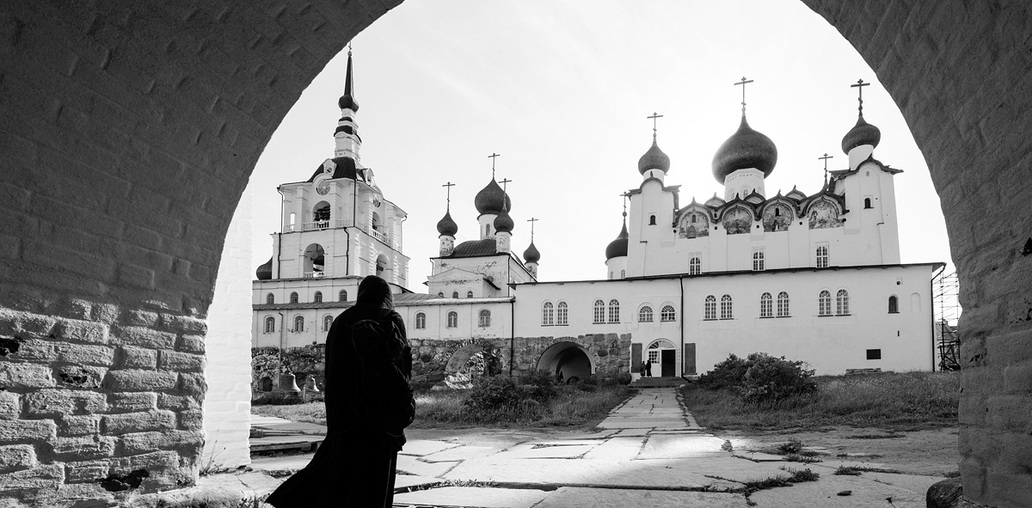 Соловецкий монастырь. Паломница