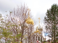 Осень.Зачатьевский (Алексеевский) женский монастырь.