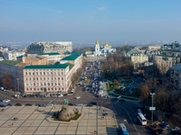 Киев в ноябре.