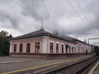 Вокзал в г. Чаплыгин.
