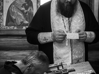 Православная служба в колонии строгого режима г.Рославль