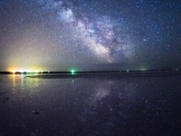 Ночное зеркало. Озеро Эльтон