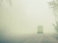 Автобус в тумане