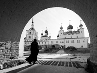 Соловецкий монастырь. Паломница