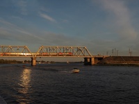 Железнодорожный мост. Самара.