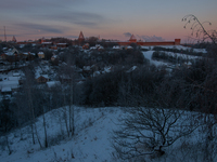 Смоленская крепость зимой