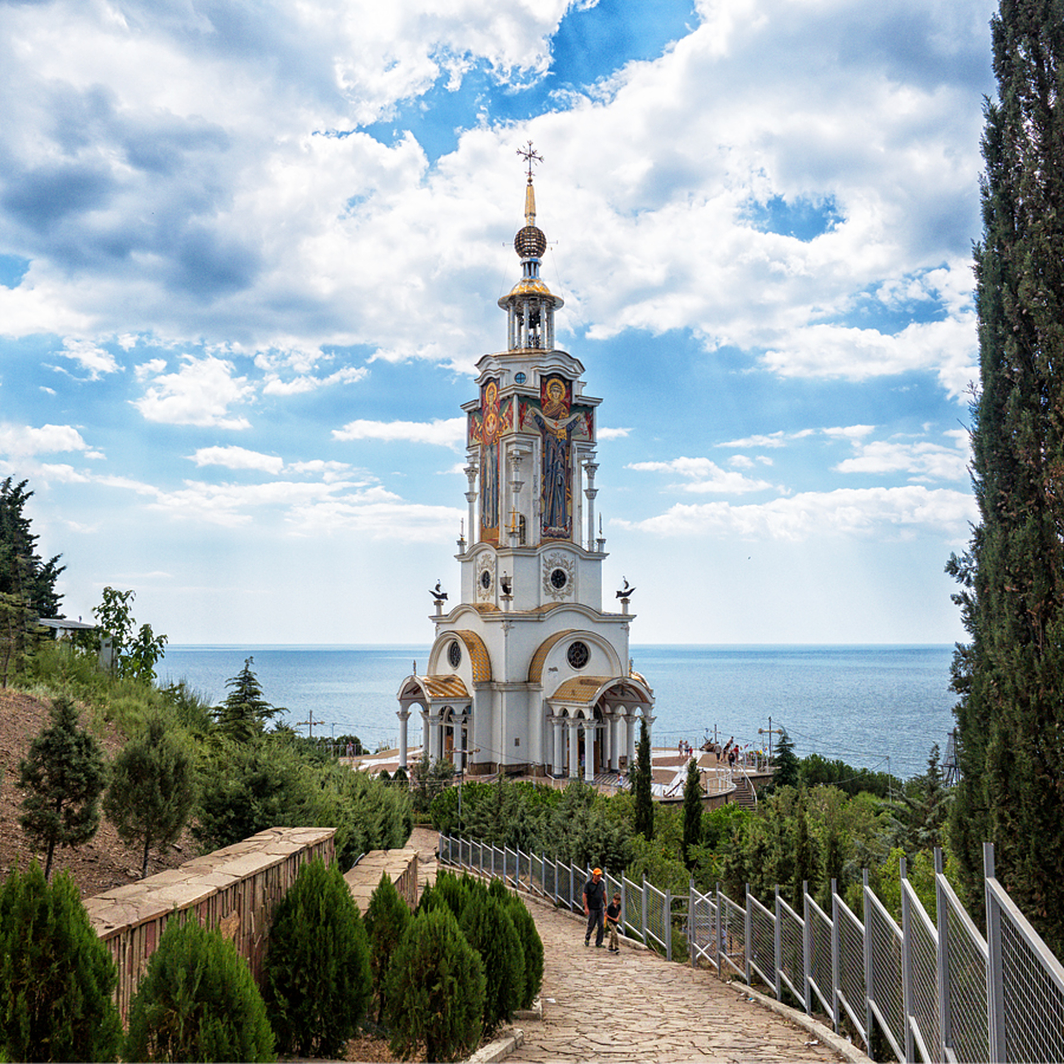 Храм-маяк Святого Николая Чудотворца. Крым