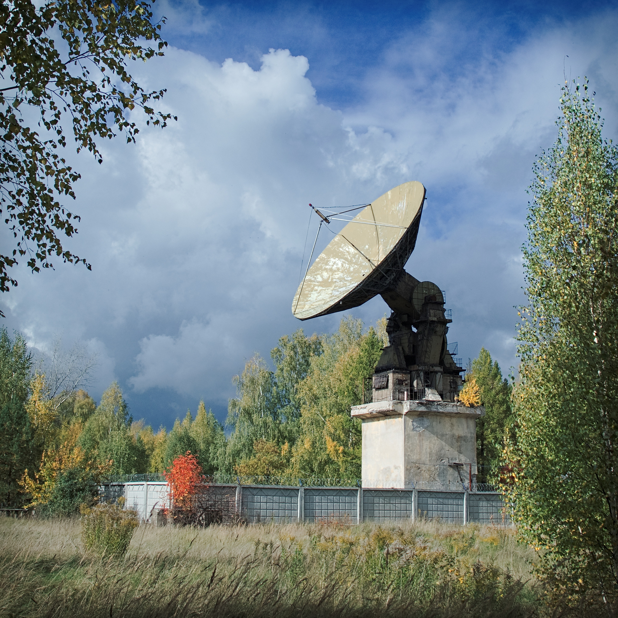 Последний телескоп радиоастрономической станции "Зименки"