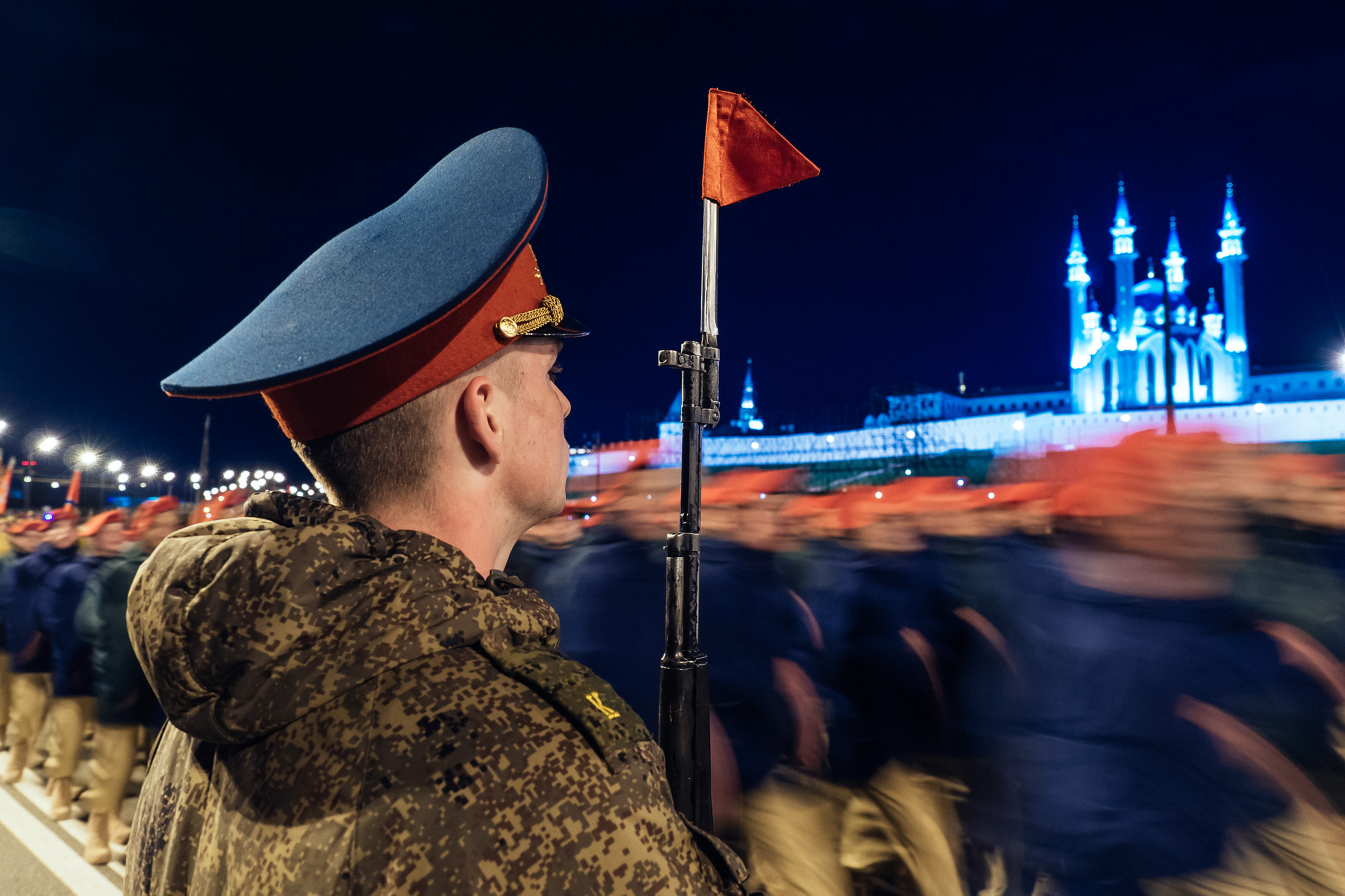Репетиция парада Победы в Казани