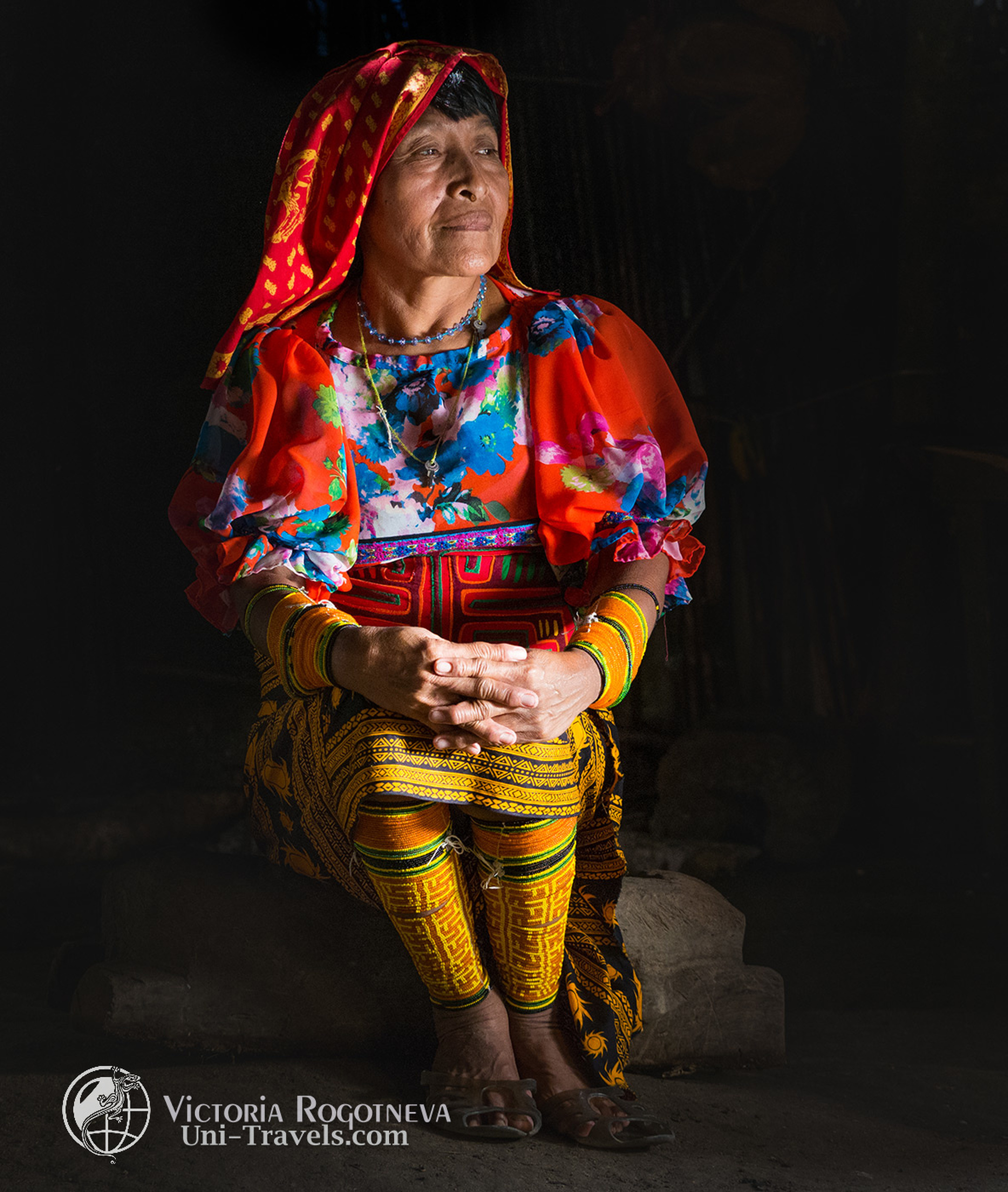 Женщина племени Куна