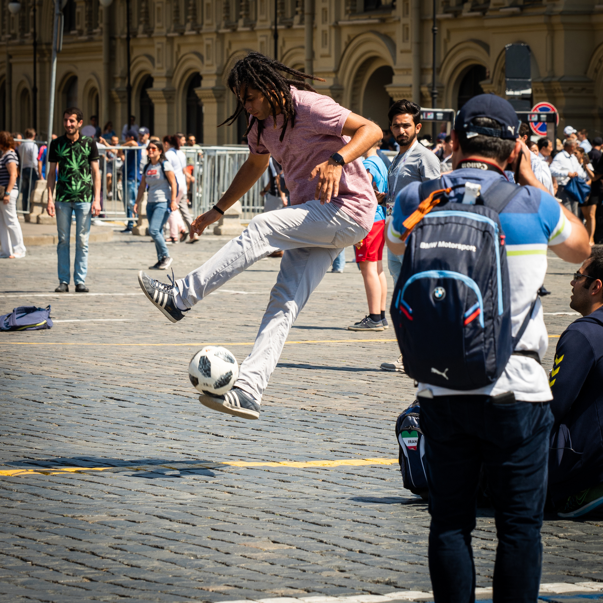 Футбол на Красной площади