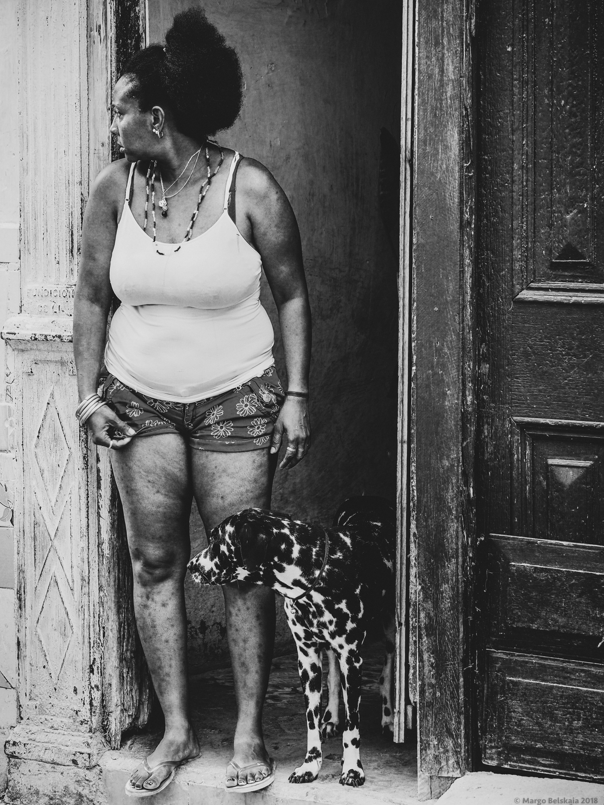 Black & White. Cuba, Havana, 2018