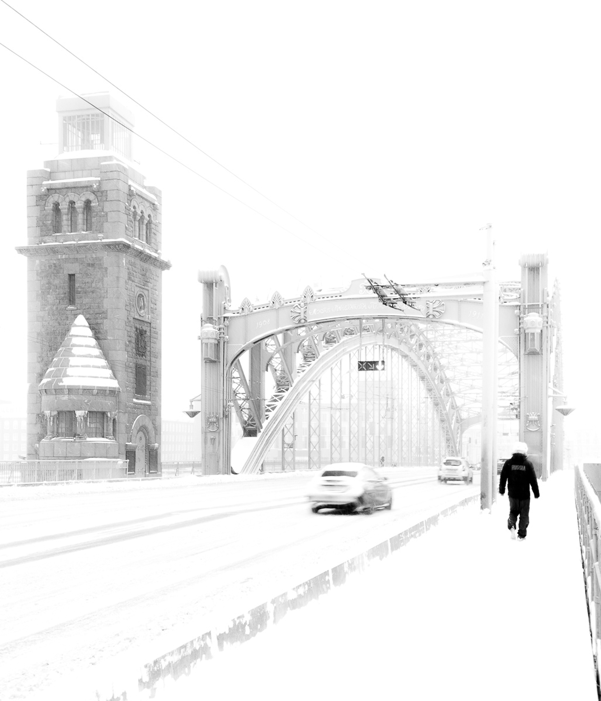 Зима на мосту
