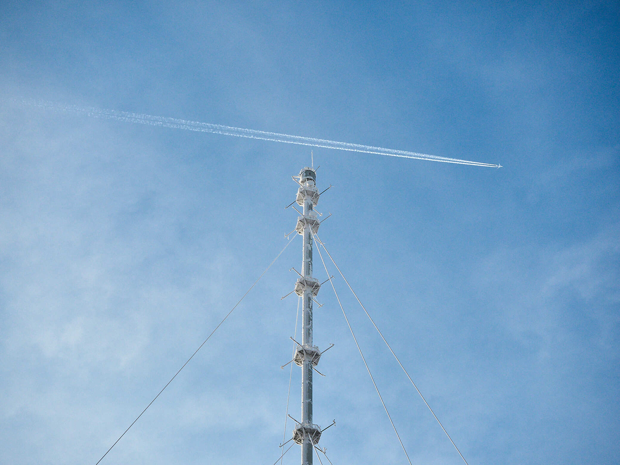 Обнинск. Метеорологическая мачта (ВММ-310), высота 310м.