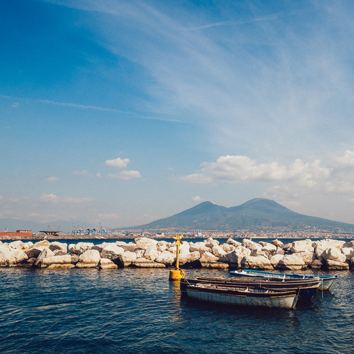 Napoli. Monte Vesuvio.