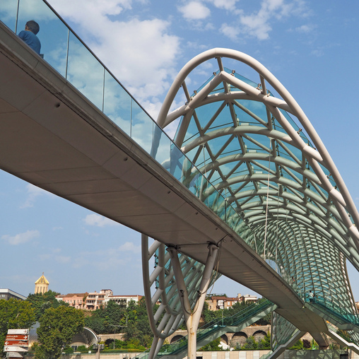 Тбилиси. Мост Мира