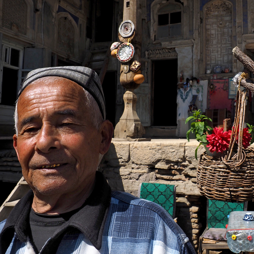 Портрет бухарца. Узбекистан.