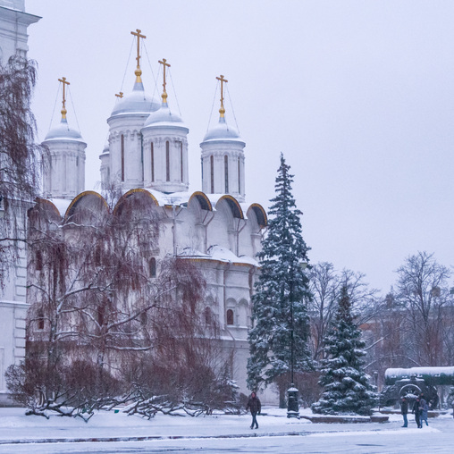 Патриарший дворец с Церковью Двенадцати Апостолов (Московский Кремль)