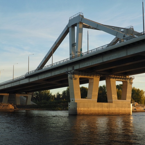 Фрунзенский мост. Самара