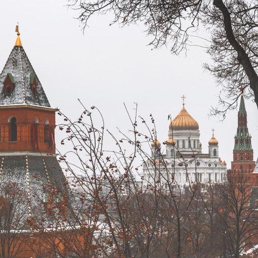 Кремлёвские башни, Храм Христа Спасителя, Москва