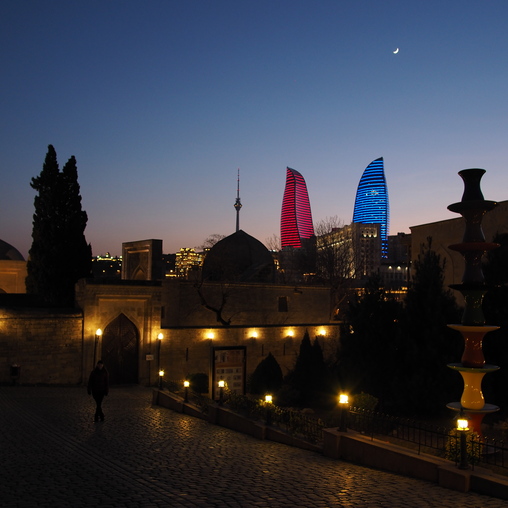 Открытка из Баку